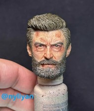 Modellino scultura testa uomo