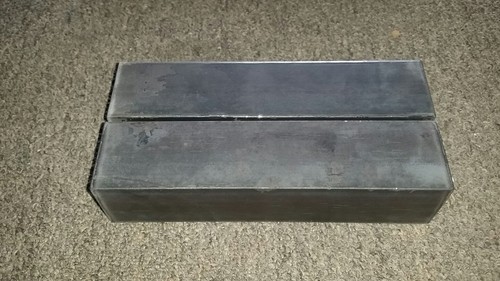 Ton steel shop press - press, bed