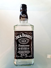 Bottiglia Vuota Jack Daniel's Originale Perfetta Per Lampade O Lumi