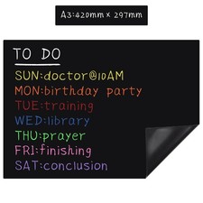 Arredo Casa Frigo Board Frigorifero Adesivo Fissa Metallo Superficie di Qualità