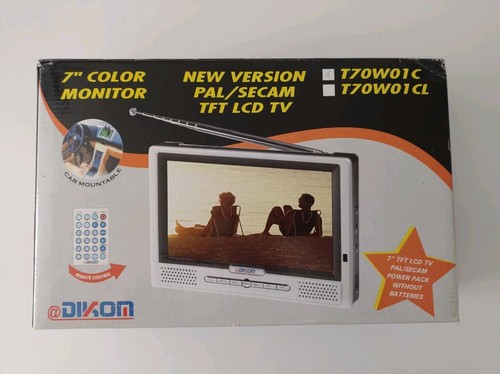 Lcd portatile dikon - portatile, 7"