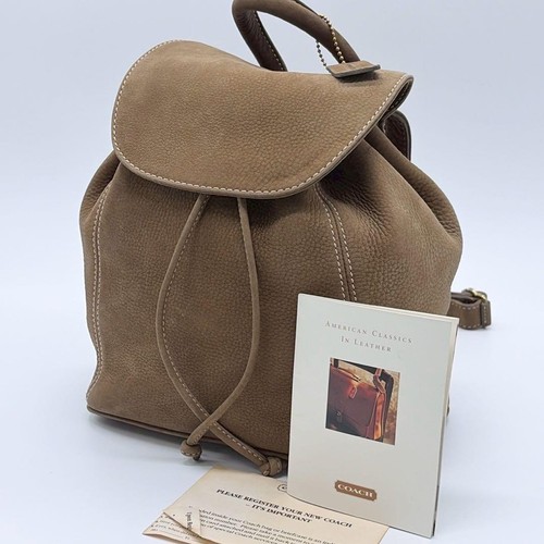 Coach zaino vintage pelle - coach,