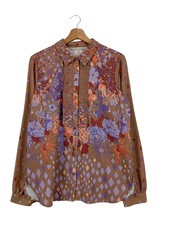 SILVIAN HEACH Camicia blusa Donna Camicetta a blusa Taglia IT 42 stile casual