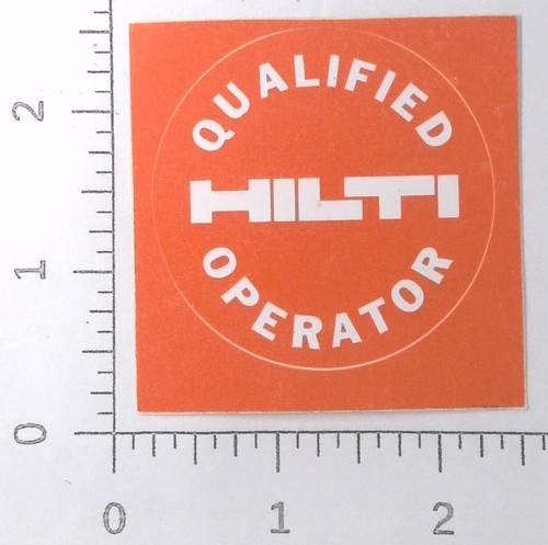 Adesivo pubblicitario hilti - adesivo,