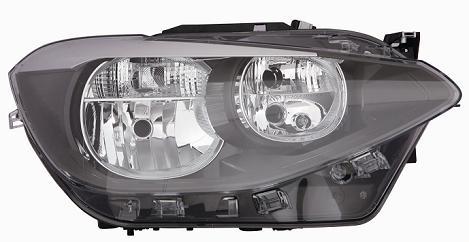 Faro sinistro nera bmw - faro,