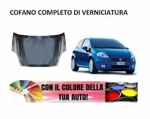Cofano anteriore verniciato - anteriore,