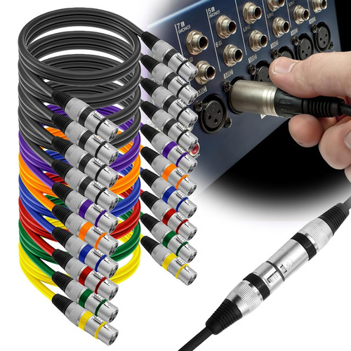 Confezione cavi xlr da 1 - cavi,