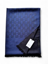 Stola Gucci Monogramma Blu GG