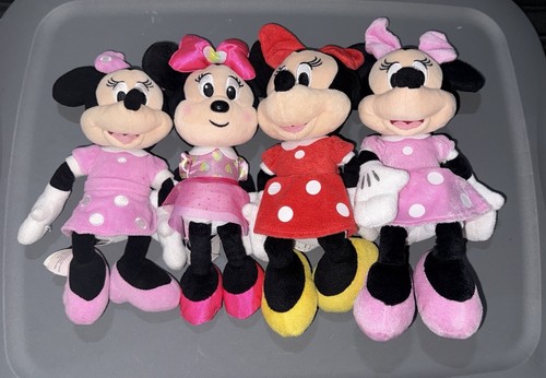 Minnie mouse plush set 4 - set,