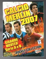 Album Figurine CALCIATORI CALCIO MERLIN 2007 vuoto