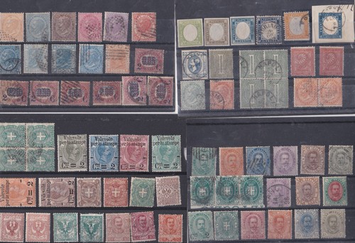 Italia regno 1861 1908 lotto - 1861/1908,