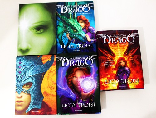 Ragazza drago licia - drago,