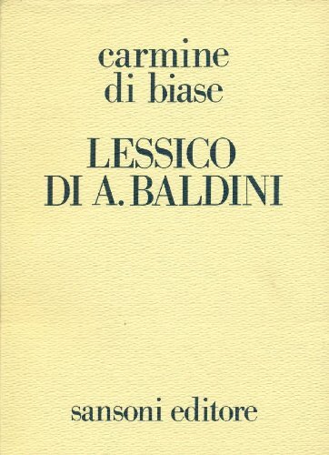 Lessico baldini nei - a.,