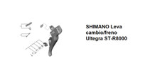 Unità leva cambio r8000 - unità, st-r8000