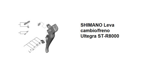 Unità leva cambio r8000 - , st-r8000
