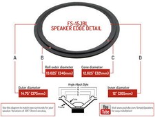 FS-15JBL: 15" JBL FOAM