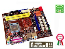 SCHEDA MADRE SOCKET 775   ASUS P5KPL-AM    DDR2    + LAMIERA BACK PANEL
