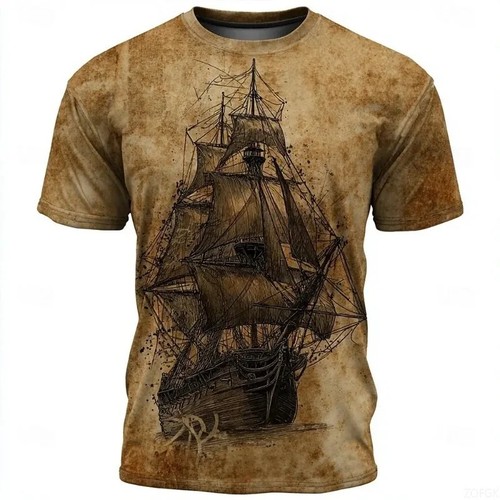 Shirt maglietta uomo pirata - t-shirt,