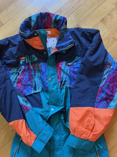 Tuta sci vintage fila team - da,
