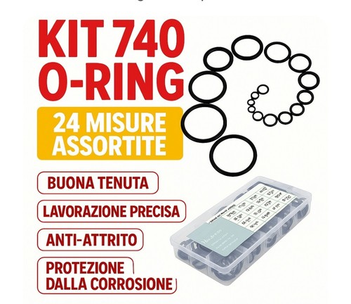 Kit 740 ring gomma - kit,