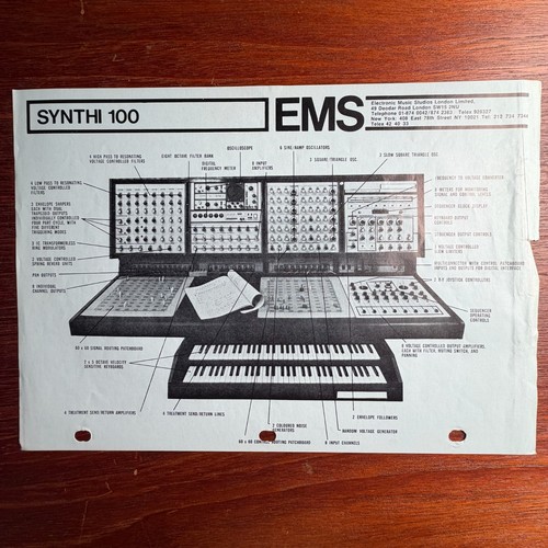Vintage ems synthi 100 - vintage,