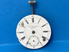 LOUIS AUDEMARS GENEVE -VECCHIO OROLOGIO DA TASCA POCKET WATCH-RICAMBI-RESTORE