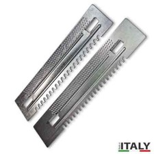 Porticina metallica dentata con fori d’areazione | stock 10 pezzi