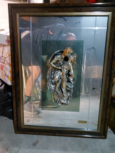 Quadro specchio vintage - quadro, "il