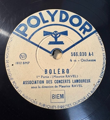 Maurice ravel conducts - maurice, bolero