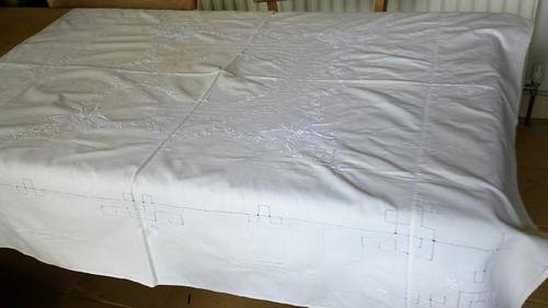 Vintage embroidered cotton - vintage,