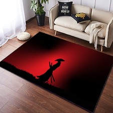 Tappeto Samurai, Tappeto Rosso