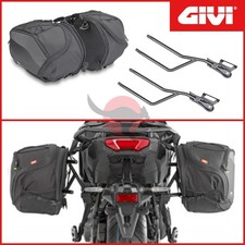 BORSE MORBIDE LATERALI + TELAI [GIVI] YAMAHA TRACER 9/GT/+ (2025) EA127B+TR2171