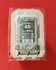 Cartuccia inchiostro originale Canon PG-40 Black nuova fattura
