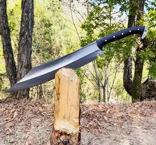 Coltello bowie forgiato - a, mano
