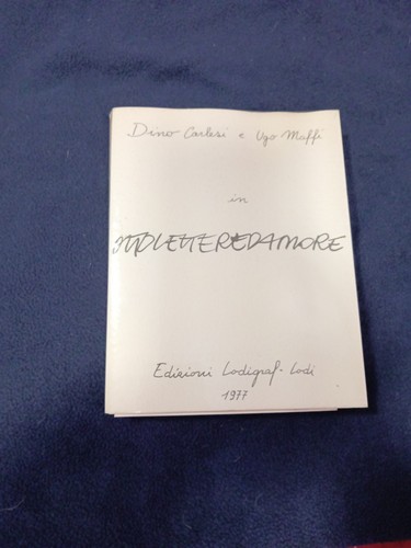 Lettere amore carlesi ugo - d’amore,