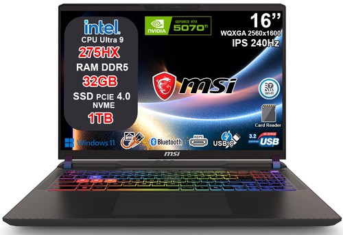 Msi vector ultra - msi,