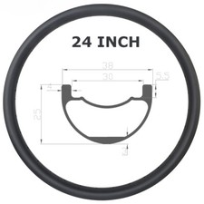 Cerchio in carbonio 24er 520