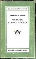 Narciso e Boccadoro, Hermann Hesse, A. Mondadori, 1957