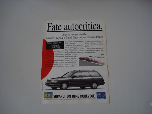Advertising pubblicità 1993 - advertising,
