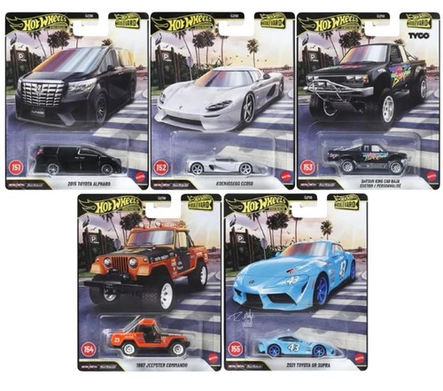 Hot wheels boulevard set - 1:64,