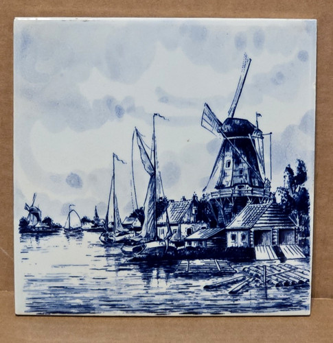 Piastrella mulino vento - piastrella, a