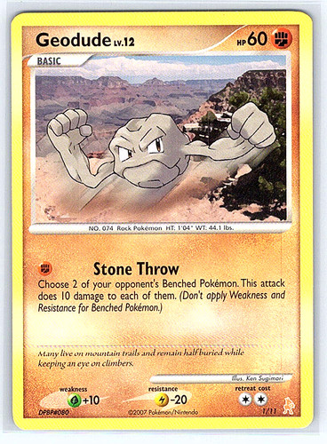 Geodude kit - 1/11,