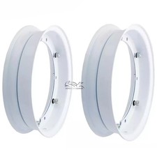 COPPIA CERCHI RUOTA BIANCO 3