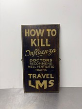 RARE Hand Painted Vintage LMS