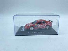 MODELLINO AUTO ALFA ROMEO 155 V6 TI N14 1996 G. FISICHELLA EDICOLA - SCALA 1:43