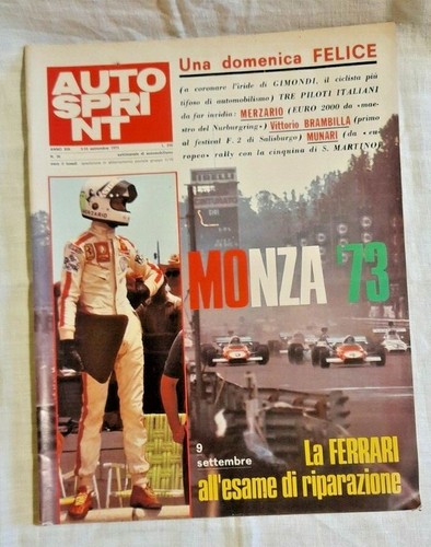 Rivista auto sprint - auto, anno