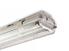 BEGHELLI 258RE STAGNA IP65 L:1564 x B:121 x H:82mm Plafoniera a Neon 2x58W