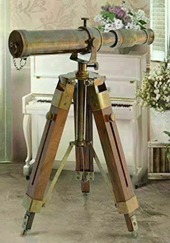 Telescopio nautico vintage