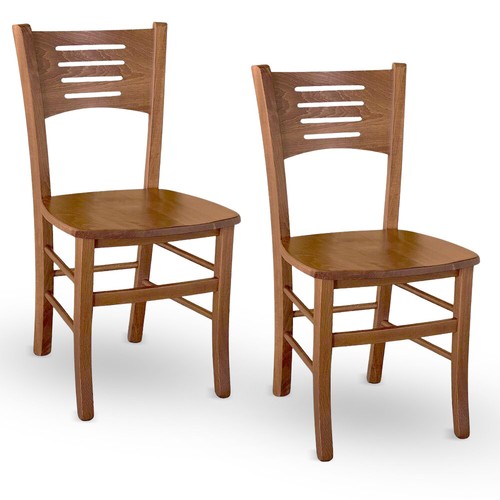 Set sedie amelia legno - sedie,
