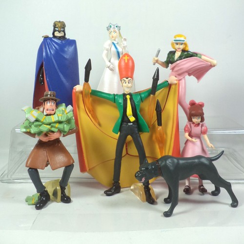 Lupin gashapon set bandai - lupin,